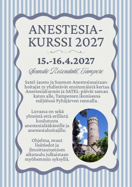 Anestesiakurssi 2027